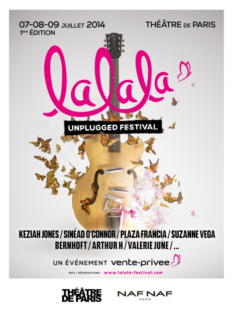 Affiche Lalala Unplugged Festival - un événement vente-privee